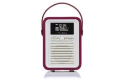 VQ Retro Mini DAB Radio - Deep Purple.